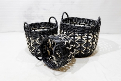 Woven Baskets for Storage, Wicker Storage Basket - CH4117A-3MC