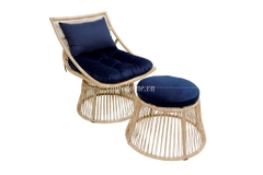 SOFA PE RATTAN WICKER FURNITURE - CH4211B-2BR