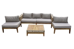 SOFA PE RATTAN WICKER FURNITURE - CH4275A-4BR