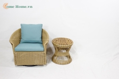 Handwoven PE plastic furniture Sofa – Outdoor Synthetic Wicker Furniture-CH5449