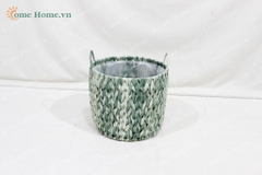 Poly rattan Storage basket, Wicker Basket - CH3865C-3GR