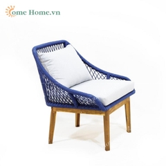 Sofa rope chair with cushion for garden CH5205A-1BLU