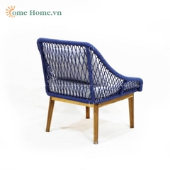 Sofa rope chair with cushion for garden CH5205A-1BLU