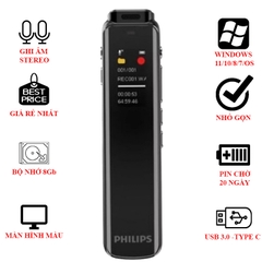 Máy Ghi Âm Philips VTR5010/93 - 8Gb