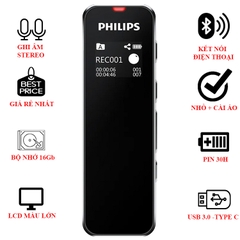 Máy Ghi Âm Philips VTR5102/93 - 16Gb