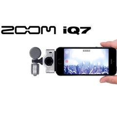 Zoom iQ7 Stereo Microphone