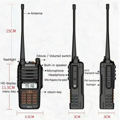 Bộ đàm Baofeng 9R Plus ( UHF/VHF )