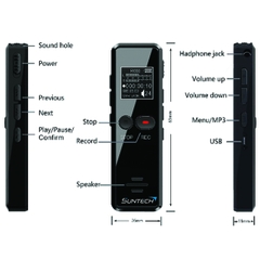 Máy Ghi Âm SUNTECH V90-32G