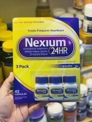 Viên uống hỗ trợ viêm loét dạ dày hành tá tràng Nexium 24hr (Hộp 3 x14 Tablets)