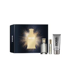 Giftset Boss Bottled for men EDP Xmas 3pcs (100ML + 10ML + Shower Gel 100ML )