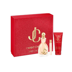Giftset Jimmy Choo I Want Choo 3pcs ( 100ML + 7.5ML + Lotion 100ML )