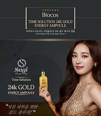 BIOCOS 24K GOLD ENERGY AMPOULE PURE 100ML NHẬP KHẨU CHÍNH HÃN