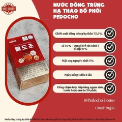 BỔ PHỔI TRỊ HO LONG ĐỜM - NƯỚC LÊ ĐÔNG TRÙNG HÀN QUỐC