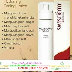 SWISDERM HYDRATING TONING LOTION-CHAI XỊT THUỴ SĨ KÍCH HOẠT TẾ BÀO GỐC-NÂNG CƠ TRẺ HOÁ DA