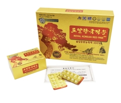 Tinh dầu thông đỏ Chính Phủ Hoàng Gia Hàn Quốc CAO CẤP  Hộp 120 