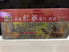 Viên hồng sâm linh chi nhung hươu Bio-science 120 viên