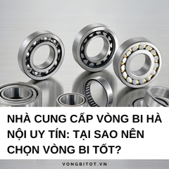 Nhà cung cấp vòng bi Hà Nội uy tín: Tại sao nên chọn Vòng Bi Tốt?