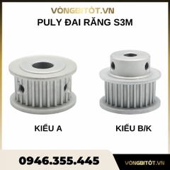 Puly đai răng S3M