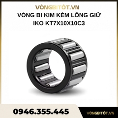 Vòng bi kim kèm lồng giữ IKO KT7x10x10C3 (7x10x10mm)