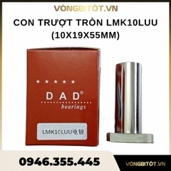Con trượt tròn mặt bích vuông LMK10LUU (10x19x55mm)