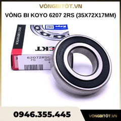 Vòng bi KOYO 6207 2RS (35x72x17mm)