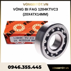Vòng bi FAG 1204KTVC3 (20x47x14mm)