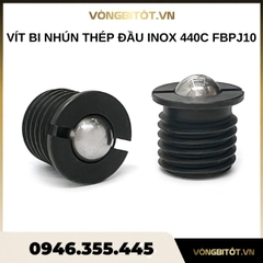 Vít bi nhún thép đầu inox 440C FBPJ10