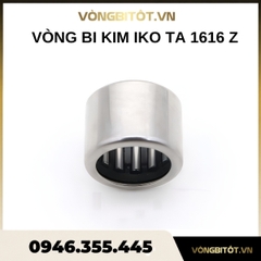 Vòng bi kim vỏ ngoài mỏng IKO TA 1616 Z (16x24x16mm)