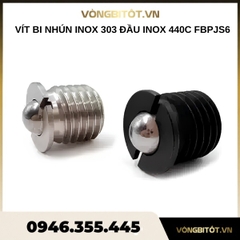 Vít bi nhún inox 303 đầu inox 440C FBPJS6