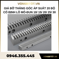 Giá đỡ thẳng góc áp suất 20 độ cố định lỗ mô-đun 10/ 15/ 20/ 25/ 30