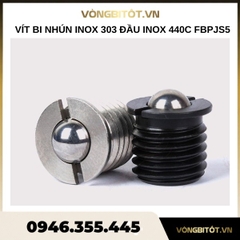 Vít bi nhún inox 303 đầu inox 440C FBPJS5