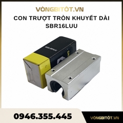 Con trượt tròn khuyết dài SBR16LUU (Con trượt Ф16)