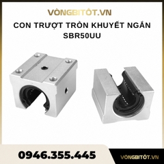 Con trượt tròn khuyết ngắn SBR50UU
