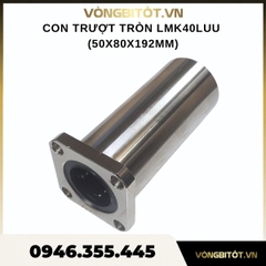 Con trượt tròn LMK50UU, LMK50LUU (Đế vuông phi 50)