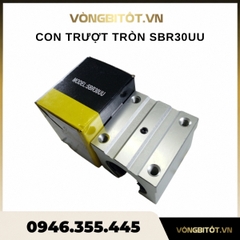 Con trượt tròn khuyết SBR30UU (Con trượt tròn Ф30)