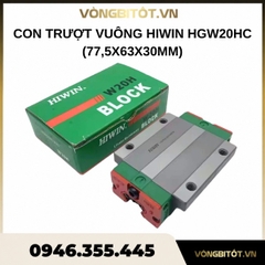 Con trượt vuông HIWIN HGW20HC (77,5x63x30mm)