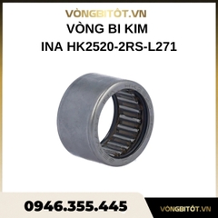 Vòng bi kim vỏ dập kèm 2 phớt cao su tiếp xúc 25x32x20mm INA HK2520-2RS-L271
