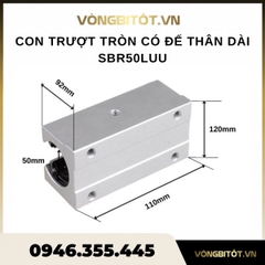 Con trượt tròn có đế thân dài SBR50LUU