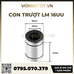 Con Trượt Tròn Ф16 (LM16UU/ LM16LUU)