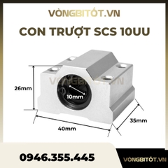 Con Trượt Tròn SCS10UU/ SCS10LUU (Hộp Kín Ф10)