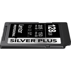 Thẻ nhớ SD Lexar 128GB Professional SILVER PLUS UHS-I V30 205MB/s
