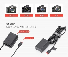 Pin Ảo Kingma Dummy FZ100 USB-C for Sony NP-FZ100