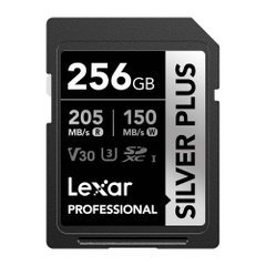 Thẻ Nhớ Lexar SDXC 256GB Silver Plus 205MB/s 150MB/s | Chính Hãng