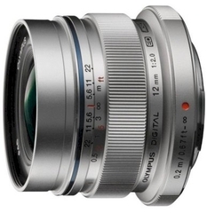 Ống kính Olympus M.Zuiko Digital ED 12mm F2 (màu đen)
