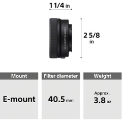 Ống Kính Sony E PZ 16-50mm f/3.5-5.6 OSS II (Tách Kit)
