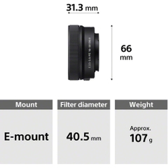 Ống Kính Sony E PZ 16-50mm f/3.5-5.6 OSS II (Tách Kit)