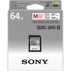 Thẻ nhớ SDXC Sony 64GB 277Mb/150Mb/s (SF-M64/T2)