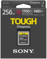 Thẻ nhớ Sony TOUGH 256Gb 277Mb/150Mb SF-M SDXC II (Chính Hãng)