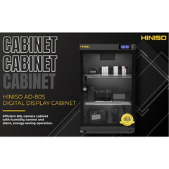 Tủ Chống Ẩm Cao Cấp HINISO AD-80S (80 Lít)