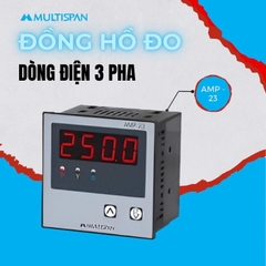 Đồng hồ đo dòng điện ba pha AMP-23 Multispan